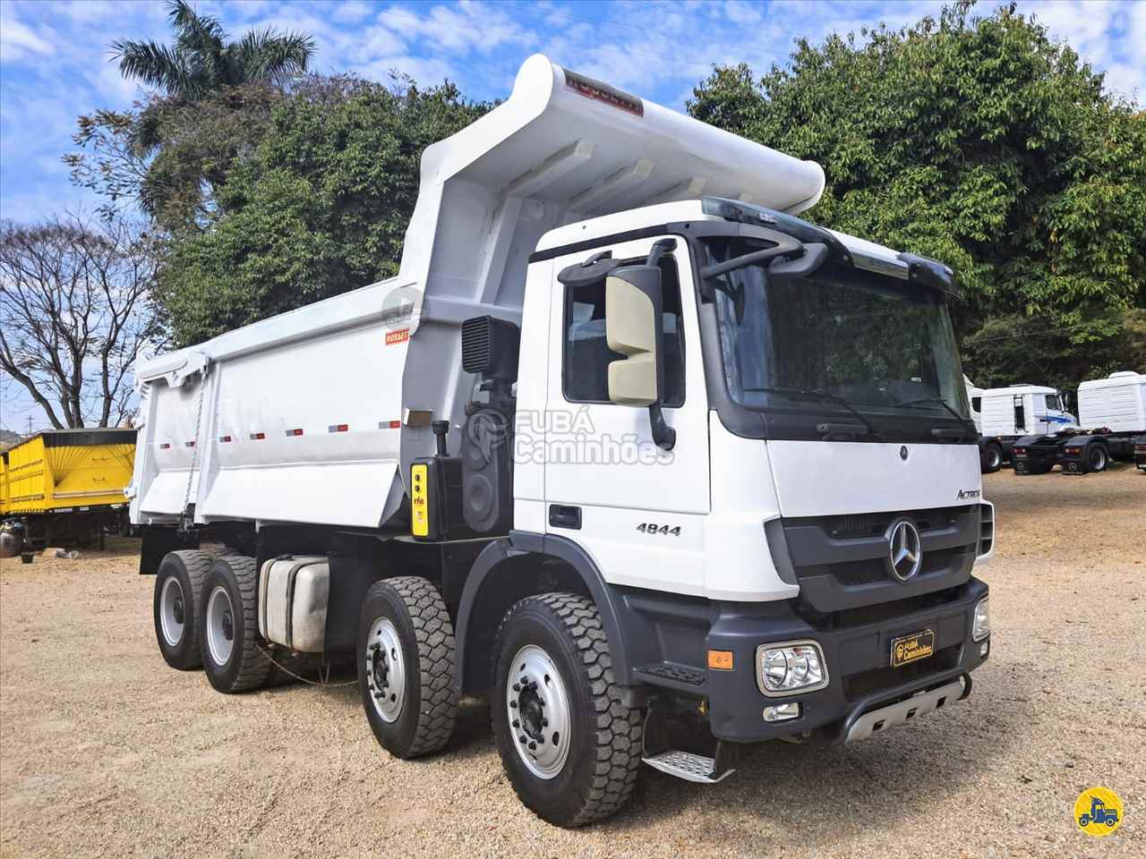 CAMINHAO MERCEDES-BENZ MB 4844 Caçamba Basculante BiTruck 8x4 Fubá Caminhões ITAJUBA MINAS GERAIS MG